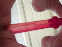 masturbating