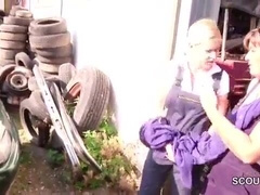 Step Mommy And Step Parent Flash Her Step Daughters-in-law How To Drill Outdoor