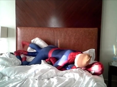 Spiderman Humped By Stocking Faced Spiderman