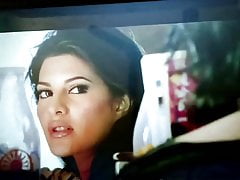 I made my friend cum tribute Jacqueline Fernandez