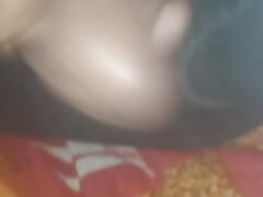 Video in hand at night
