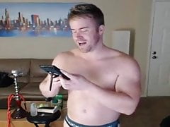 Travis Steel Jerks Off And Rides Dildo