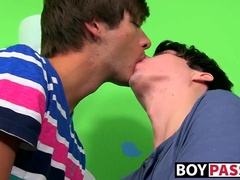 Young boys perform suck off on each other before harsh shagging