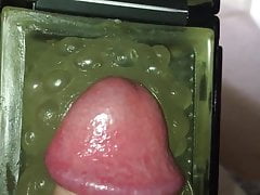 Cumming in toy vagina