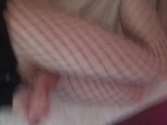 Femboy Shoots A Load on Ultra-Cute Microskirt with Jiggling Ejaculation