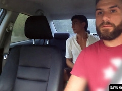 Rude Felipe pleads Rodrigo El Santo to plow him with his gigantic spunk-pump