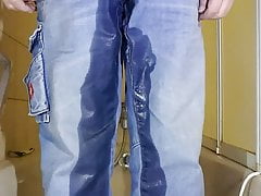 wetting jeans