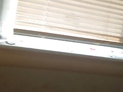 Mofo2121 Cumming in front if the window