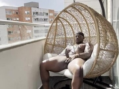 Muscled Massive Man-meat Black Dad Pounds Bulky Latino Outdoors