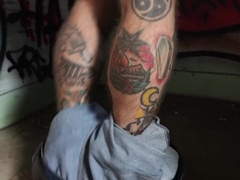 Deserted Restrain Bondage Guy