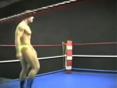 Muscle Guys Fighting