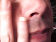 bonus - Olivier fingers sucking handfetish (live 21 02 2018)