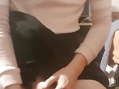 Piss drinking sissy
