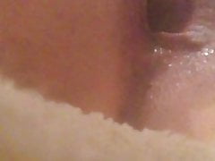 Big cucumber in the ass