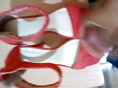 Fucking muy wife red sandals