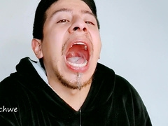 Tongue well salivated