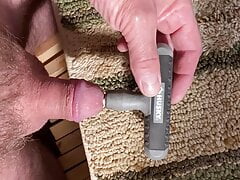 Sticking a 7 inch Allen key in my cock