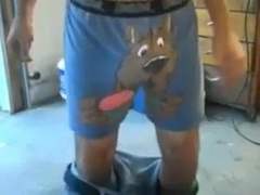 Dancing Parent Grizzly Showcases His Meaty Manmeat on Web cam