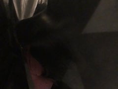 A twink suck me in latex