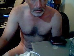 enjoying my cock