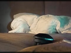 I Insert the Latex Sleeve Between the Mattresses of the Bed, and It Is Like a Vagina Receiving My Cock