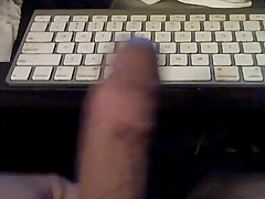 Stroking my cock