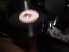 Testing the automatic masturbator again and moaning passionately from the hard movements!