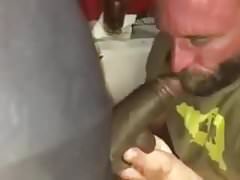 Sexy daddy sucks and gets fucked