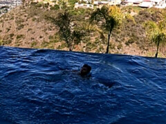 Kitchen-based solo scene with a shredded guy named Bob