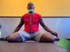 Time to hit the gym with a big black dick