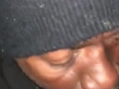 Homeless Guy Sucks Amateur Cock