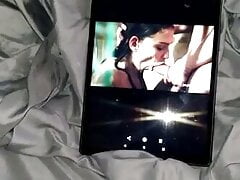 Breaking in new panties with cumshot