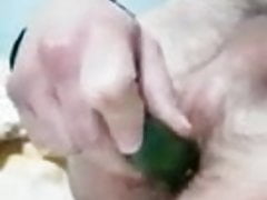 My first video.. Cocumber in my ass. ilk videom. Salatalik