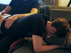 Amateurboy gets his very first smacking - Utter alternate camera [Cute Long Promo]