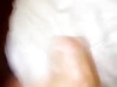 Young boy cum