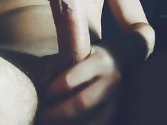 Solo dick teasing