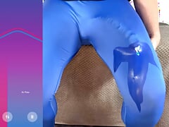 Huge cock anal vibrator cumshot
