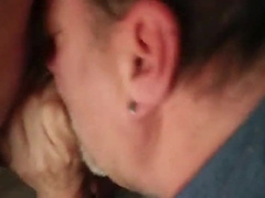 Gasped on trouser snake facialed in spunk