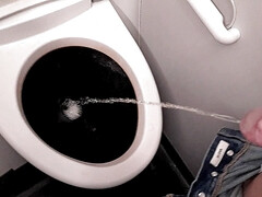 Pissing in plane