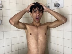Gay jerking off, solo, onanism