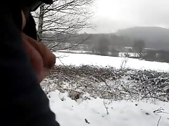 Penis Walk near road