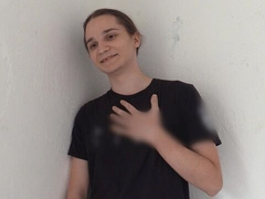 Long-haired pretty boy from Prague gets pounded in POV