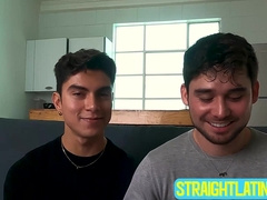 Newly engaged Alfonso and Adrian have their first horny sex as a couple