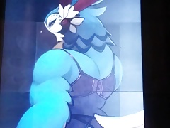 Kass (zelda:botw) cum tribute