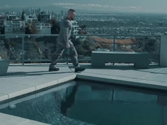 Bearded hunk ass fucks two handsome homosexual in a threesome