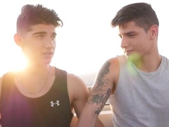 Muscle twinks bareback with massage