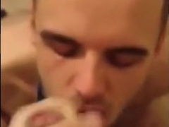 Twink sucks me good then I cum in his mouth 5