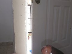 Barely flashing Fap saliva sloppy