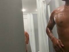 I GOT CAUGHT MASTURBATING IN GYM SHOWERS