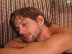 Uber-Cute Jock Rails His Butler's Ginormous Black Pink Cigar